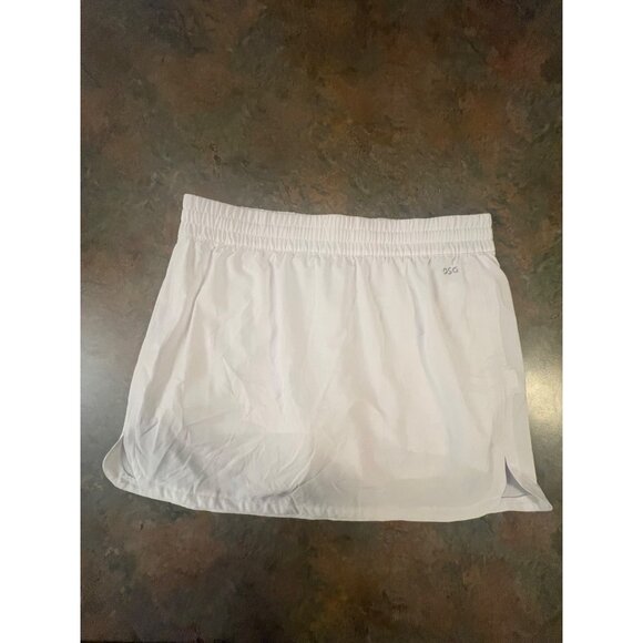 DSG Womens‎ Mid-Rise Stride Skort Pure White Medium - Picture 1 of 9
